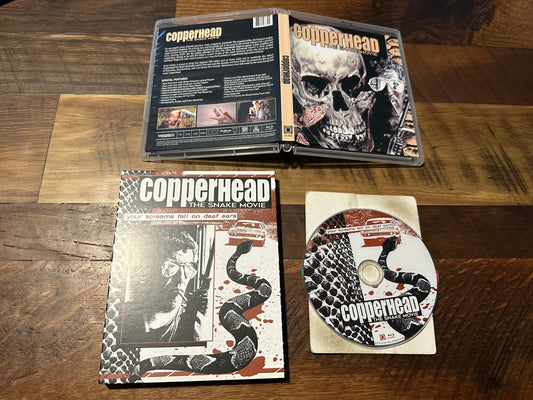 Copperhead The Snake Movie Blu ray-Terror Vision-Slipcover-80’s Classic