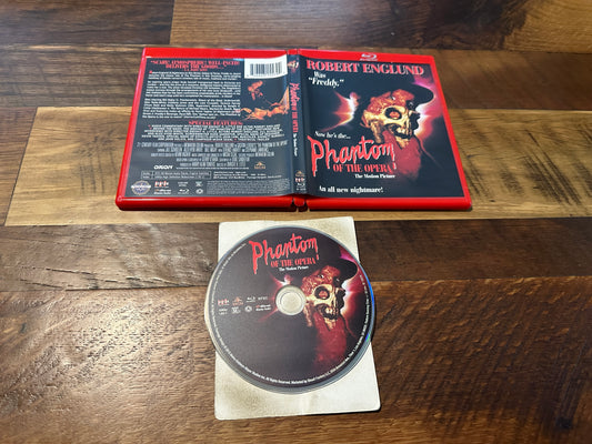 Phantom of the Opera 1989 (Blu ray, Scream Factory, Robert Englund)