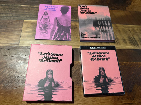 Let’s Scare Jessica To Death (4K Ultra HD, Vinegar Syndrome, Hard Slipcase, NEW)
