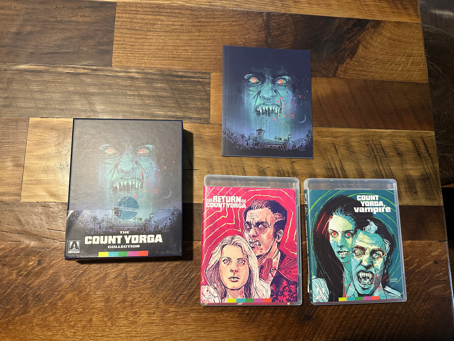 The Count Yorga Collection (Blu ray, Arrow Video, Limited Edition, US Release)