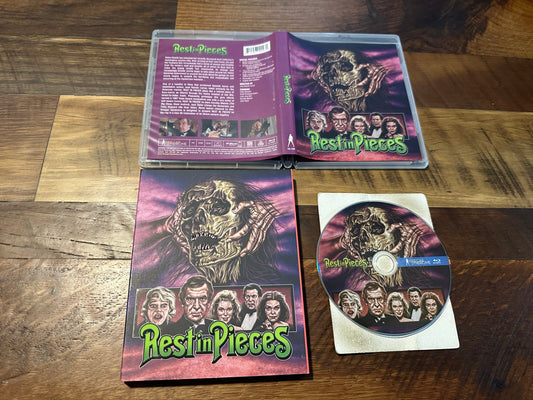 Rest In Pieces Blu ray -Vinegar Syndrome-80’s Classic Horror-Slipcover