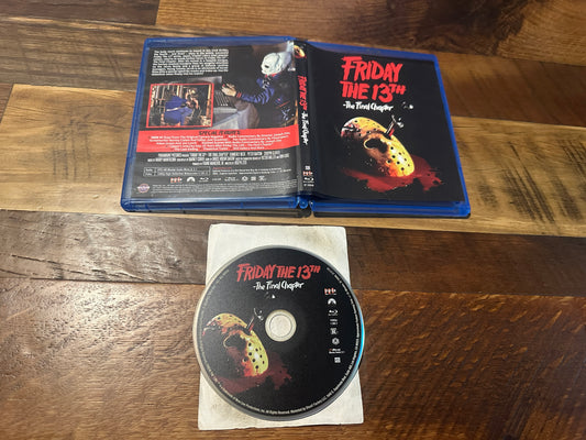Friday the 13th The Final Chapter (Blu ray, Scream Factory, 80’s Classic)
