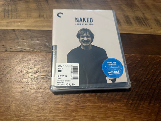 Naked Blu ray-Criterion Collection-Special Ed-90’s Classic-NEW