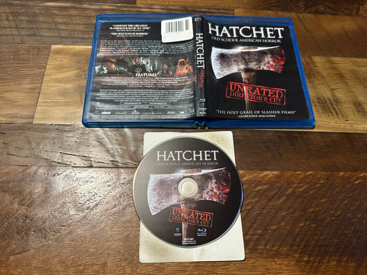 Hatchet (Blu ray, Anchor Bay, Director’s Cut, Widescreen)