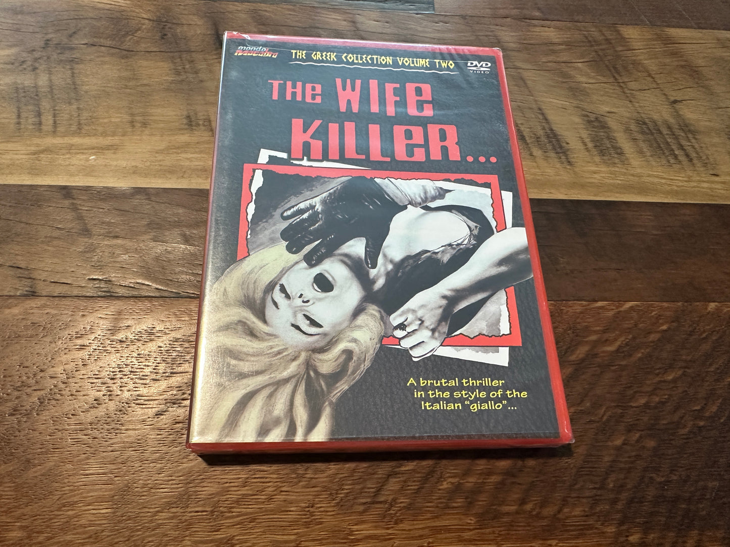 The Wife Killer (DVD, Mondo Macabro, Greek Collection Volume Two, NEW)