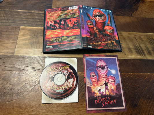 The Deadly Spawn DVD-Synapse Films-80’s Horror-Special Edition-
