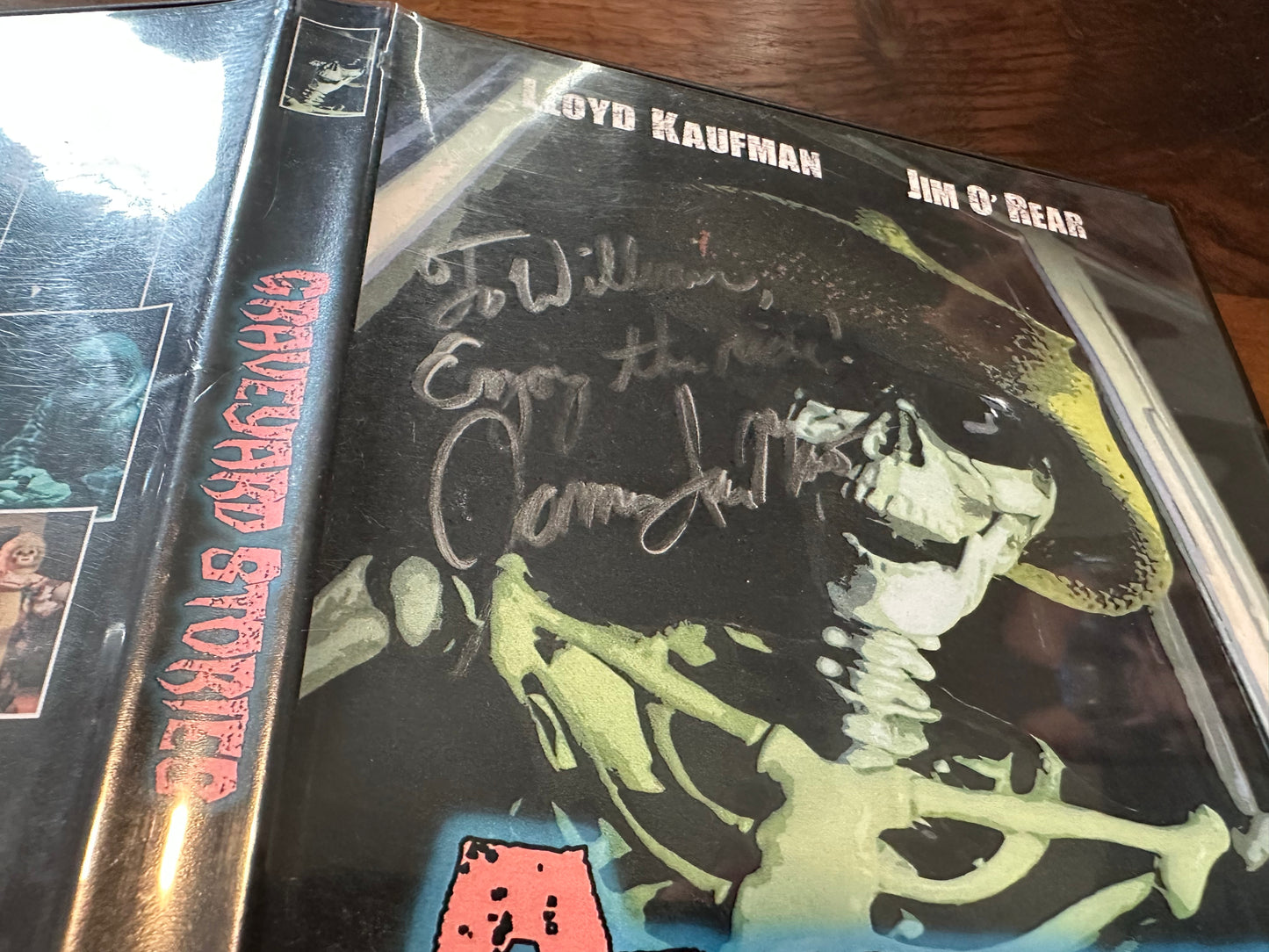 Graveyard Stories DVD-R-Moonlight Films-Signed-Very Rare-