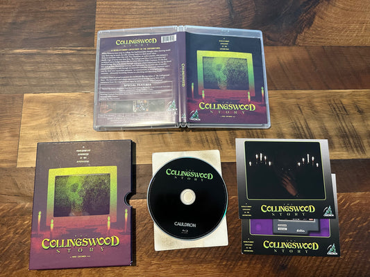 The Collingwood Story Blu ray-Cauldron-Slipcover-Classic Horror-