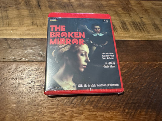 The Broken Mirror (Blu ray, Mondo Macabro, Limited Ed, 1200 Made, Red Case, NEW)