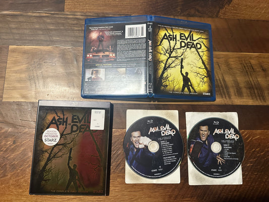 Ash VS Evil Dead The Complete First Season Blu ray-Lenticular Slipcover-