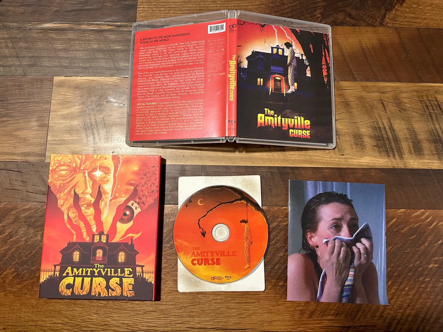 The Amityville Curse Blu ray-Vinegar Syndrome Partner-Slipcover