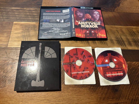 The Amityville Horror 4K Ultra HD-Vinegar Syndrome-Slipcover-70’s Horror