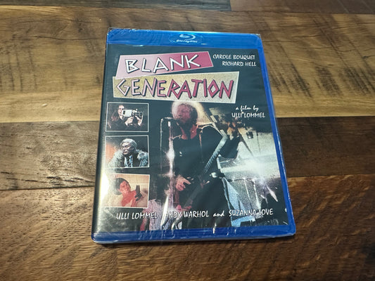 Blank Generation Blu ray-Dark Force Entertainment-70’s Classic-NEW-