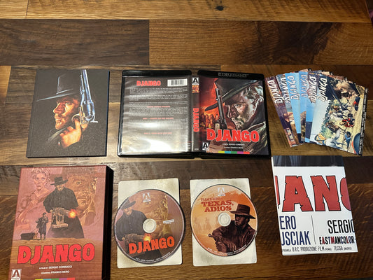 Django (4K Ultra HD, Arrow Video, Limited Edition, US Release, Boxset)