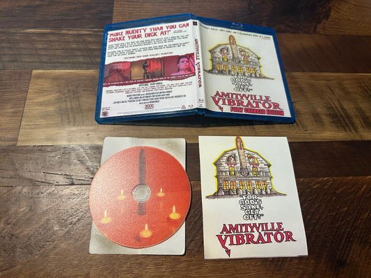 Amityville Vibrator BD-R Fully Charged Edition-Limited Ed 1000 Made-