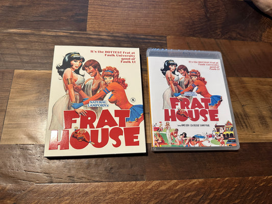 Frat House (Blu ray, Vinegar Syndrome, OOP Slipcover, 70’s Classic, NEW)