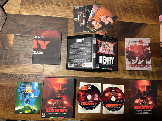 Henry Portrait Of A Serial Killer (4K Ultra HD/Blu ray, Arrow Video, Limited Ed)