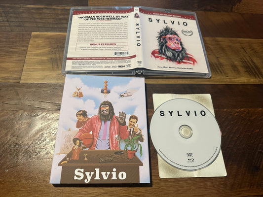 Sylvio Blu ray-Vinegar Syndrome Partner Label-Slipcover-Widescreen-