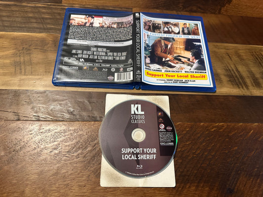 Support Your Local Sheriff Blu ray-Kino Lorber-60’s Classic-Widescreen