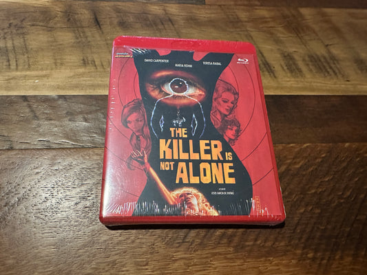 The Killer Is Not Alone (Blu ray, Mondo Macabro, Limited Ed, Red Case, NEW)