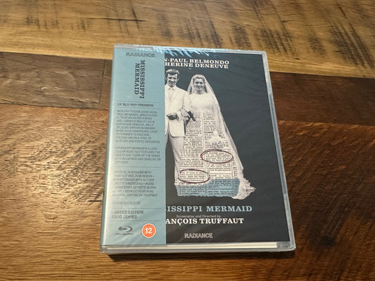 Mississippi Mermaid Blu ray*Radiance*Region B*Limited Edition-NEW