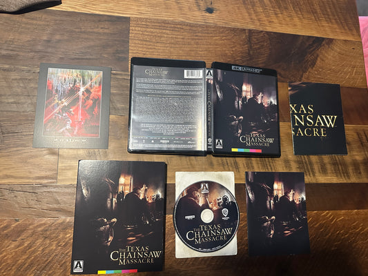 The Texas Chainsaw Massacre 2003 4K Ultra HD-Arrow Video-Slipcover-Limited Ed