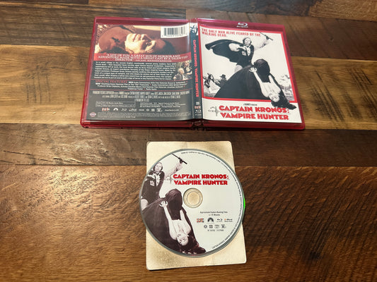 Captain Kronos: Vampire Hunter (Blu ray, Scream Factory, 70’s Classic)