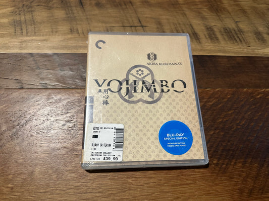 Yojimbo Blu ray-Criterion Collection-Special Edition-60’s Classic-NEW