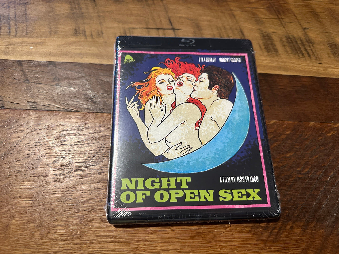 Night Of Open Sex (Blu ray, Severin Films, Jess Franco 80's Classic, NEW)
