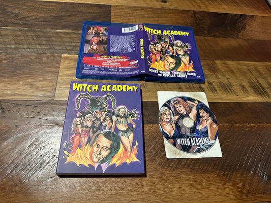 Witch Academy (Blu ray, Retromedia, Signed Slipcover, Classic)