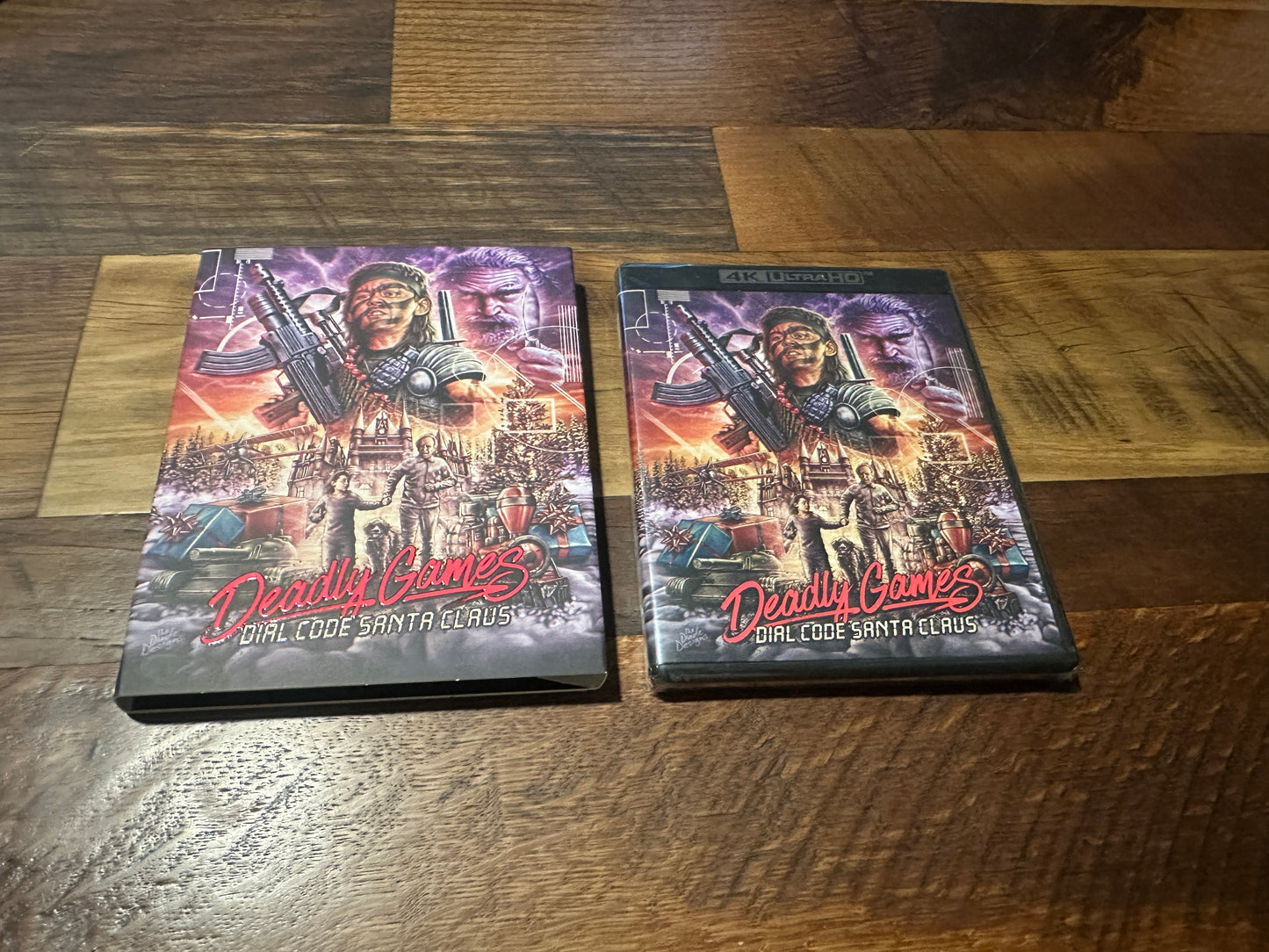 Deadly Games Dial Code Santa Claus (4K Ultra HD, Vinegar Syndrome, Slip, NEW)