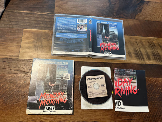 Monday Morning Blu ray-MVD rewind Collection-Slipcover-Mini Posters-