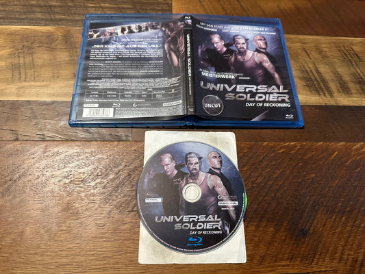 Universal Soldier Day of Reckoning Blu ray-Studiocanal-Foreign Release-Reg B