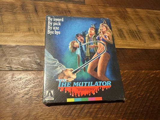 The Mutilator Blu ray/DVD-Arrow Video-Special Ed-US Release-Slipcover-NEW