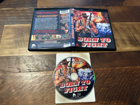 Born To Fight Blu ray-Severin Films-80’s Italian Action Classic-