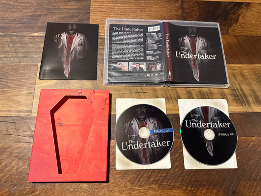 The Undertaker Blu ray/DVD-Vinegar Syndrome-Original Slipcover-