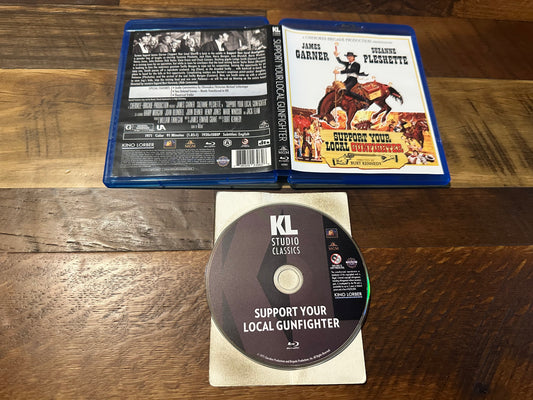 Support Your Local Gunfighter Blu ray-Kino Lorber-James Garner 70’s Classic-