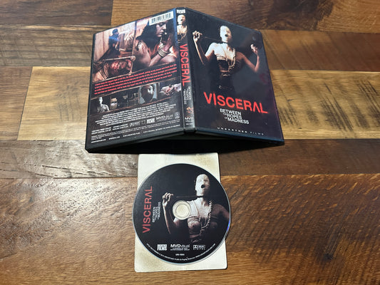Visceral Between the Ropes of Madness (DVD, Unearthed Films, Disturbing Horror)