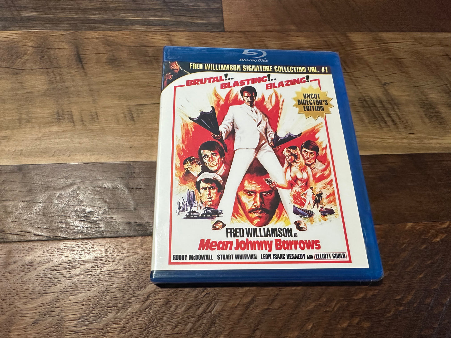 Mean Johnny Barrows Blu ray-Code Red-Fred Williamson Signature Collection