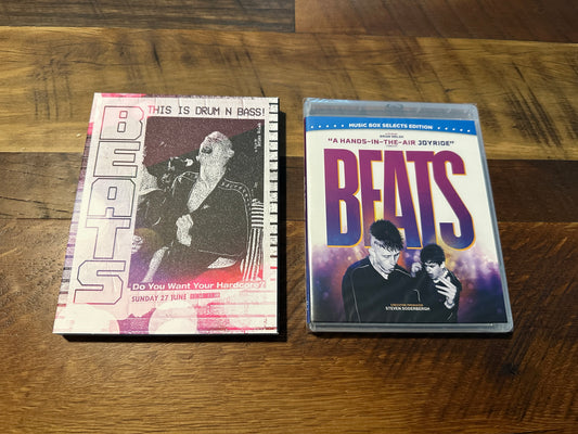 Beats (Blu ray, Vinegar Syndrome Partner Label, Slipcover, Sealed/NEW)