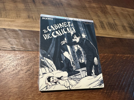 The Cabinet Of Dr.Caligari 4K Ultra HD/Blu ray-Kino Classics-Slipcover-NEW