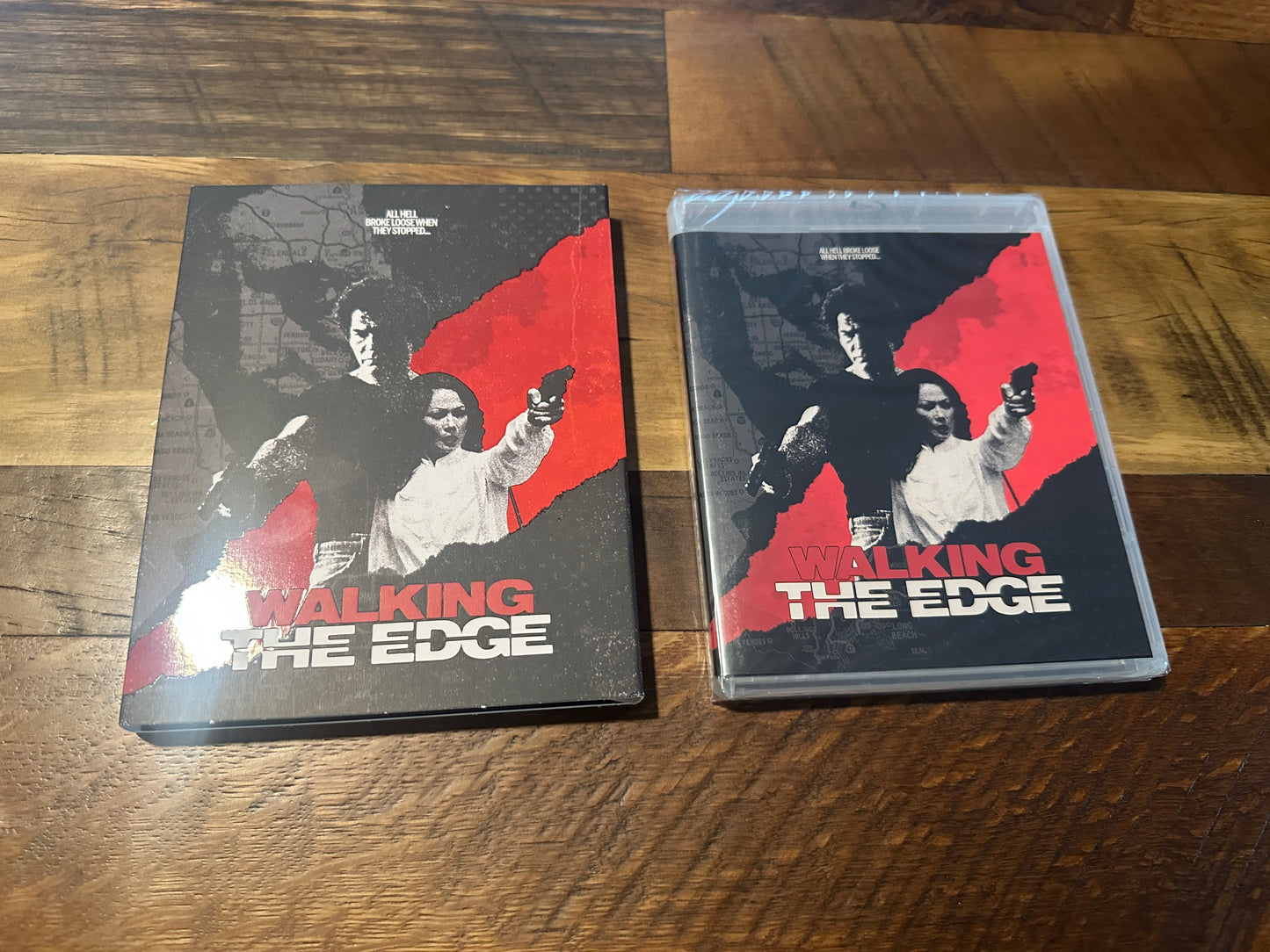 Walking the Edge (Blu ray, Vinegar Syndrome Partner Label, 80’s Classic, NEW)