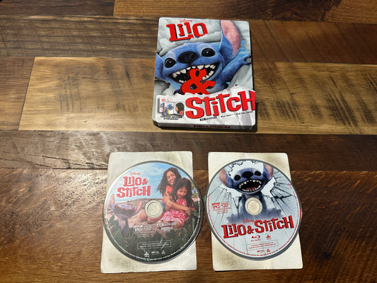 Lilo & Stitch (4K Ultra HD/Blu ray, Disney, Steelbook, Classic, No Digital)
