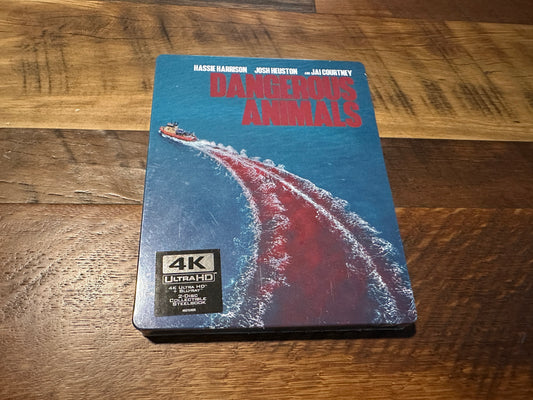 Dangerous Animals (4K Ultra HD, Steelbook, Shutter Classic, NEW/Sealed)