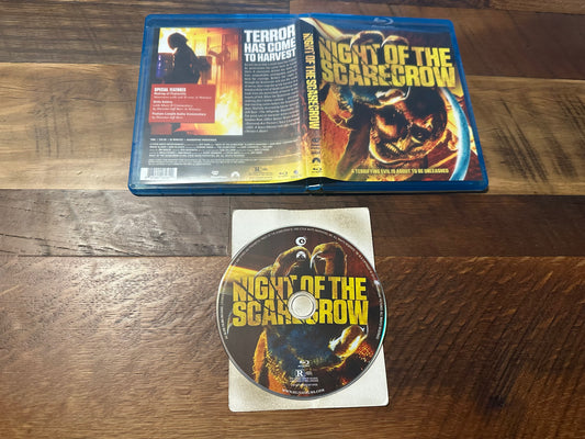 Night Of The Scarecrow Blu ray-Olive Films-90’s Rare Horror-OOP-