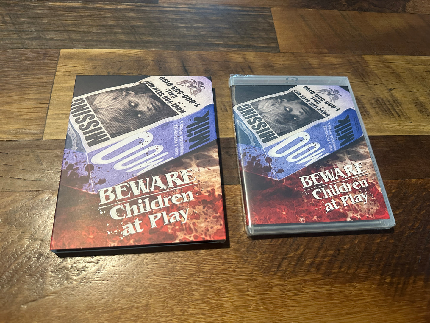 Beware Children At Play (Blu ray, Vinegar Syndrome, Slipcovers, NEW)