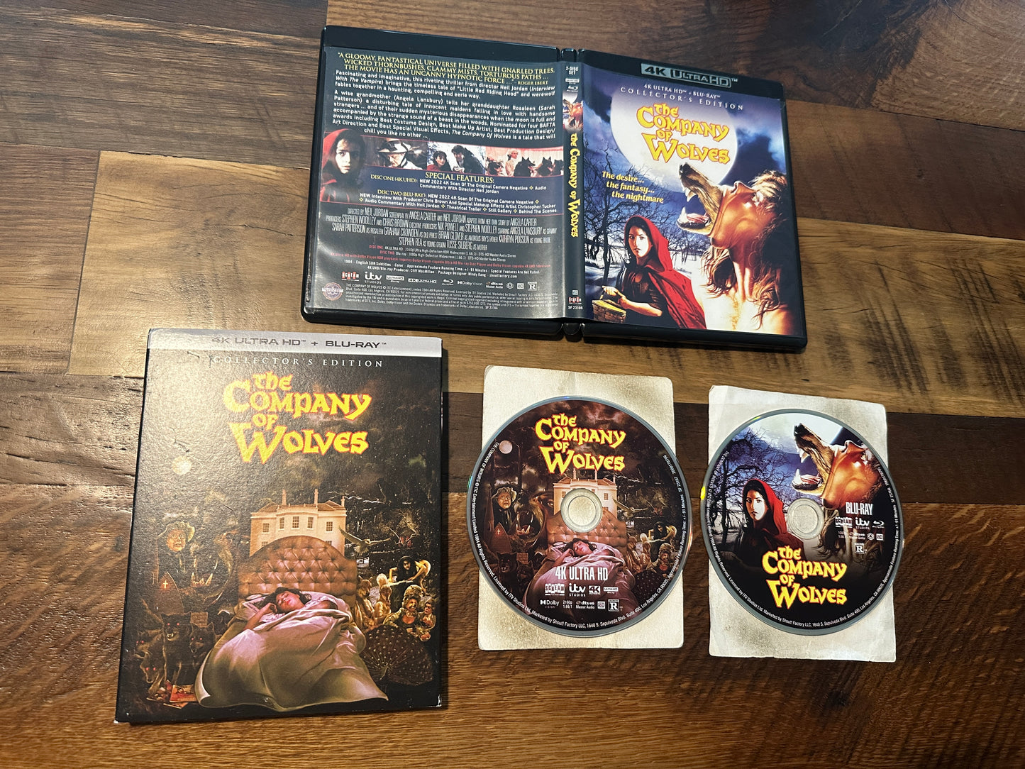 The Company of Wolves (4K Ultra HD/Blu ray, Scream Factory, Slipcover)