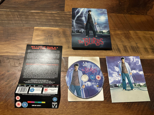 The Burbs (Blu ray, Arrow Video, Steelbook, Special Edition, Region B)