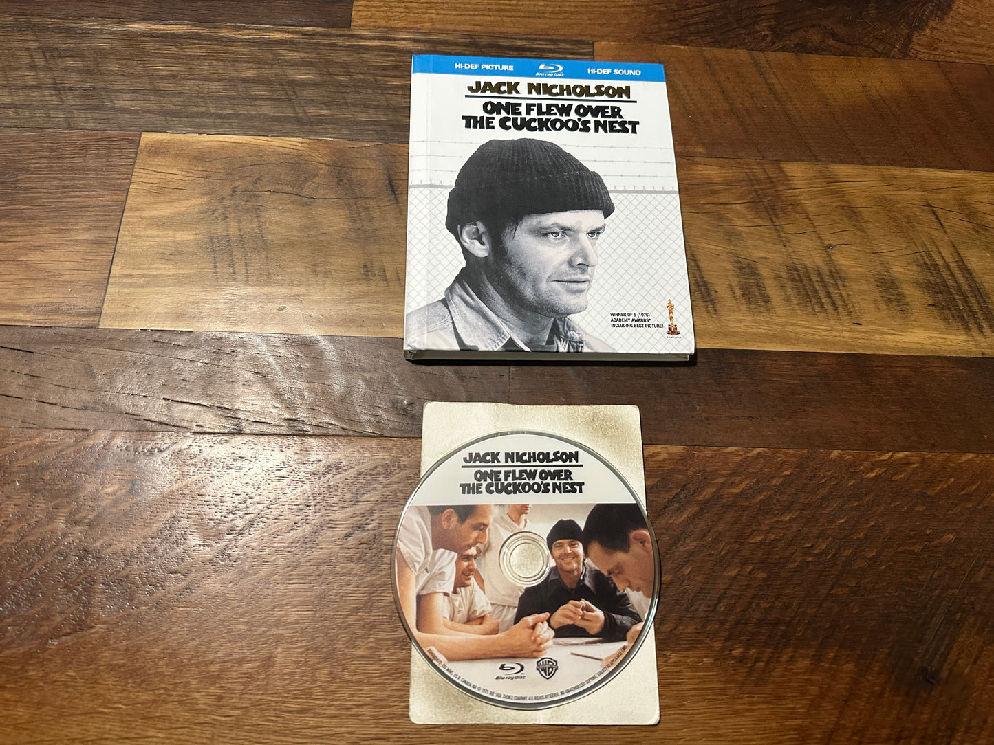 One Flew Over The Cuckoo’s Nest (Blu ray, Digibook, Jack Nicholson Classic)