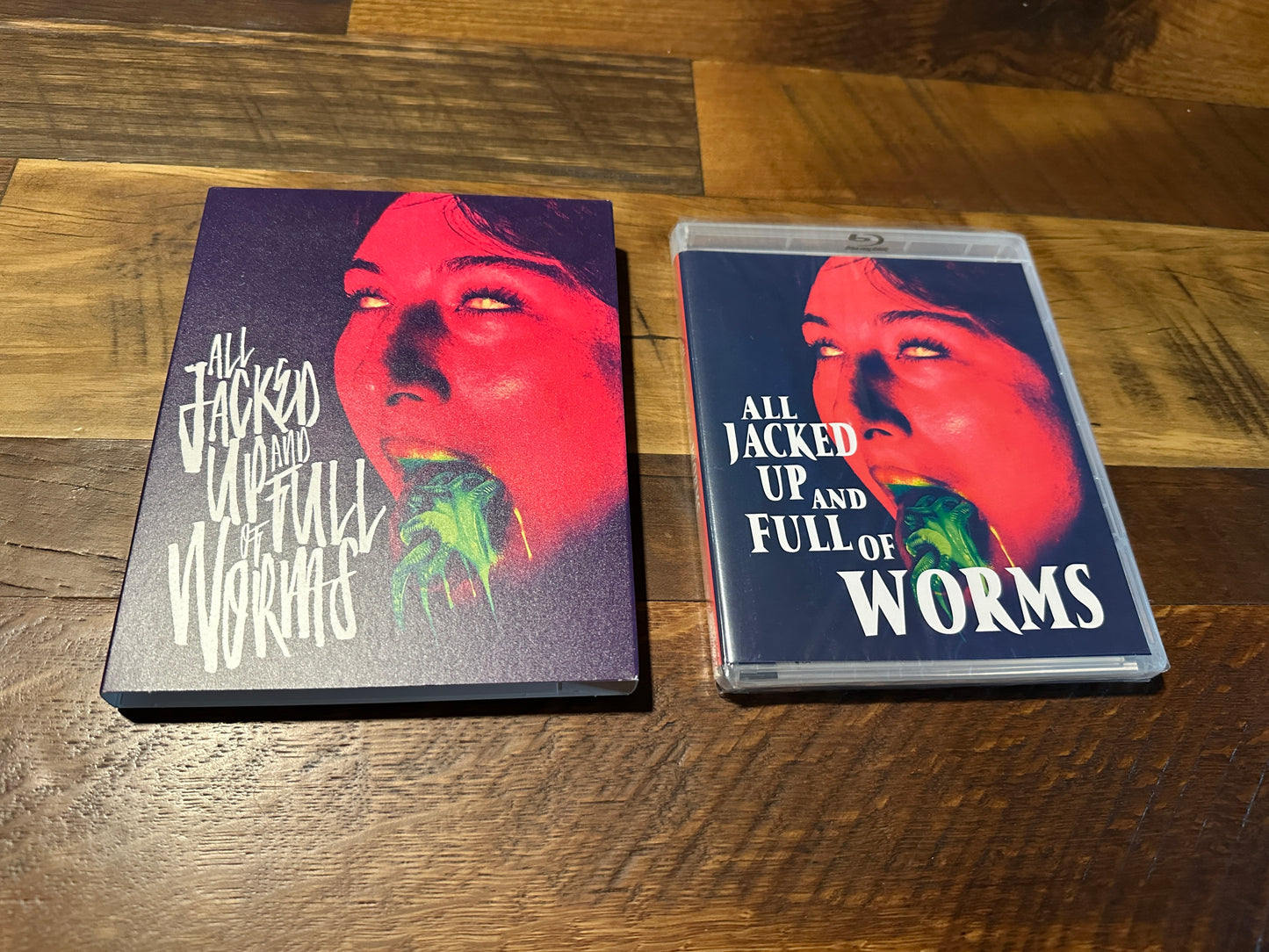 All Jacked Up And Full Of Worms (Blu ray, Terror Vision, Slipcover, NEW)